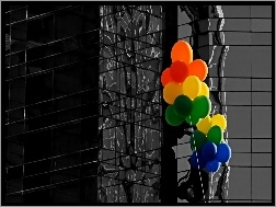 Kolorowe, Balony